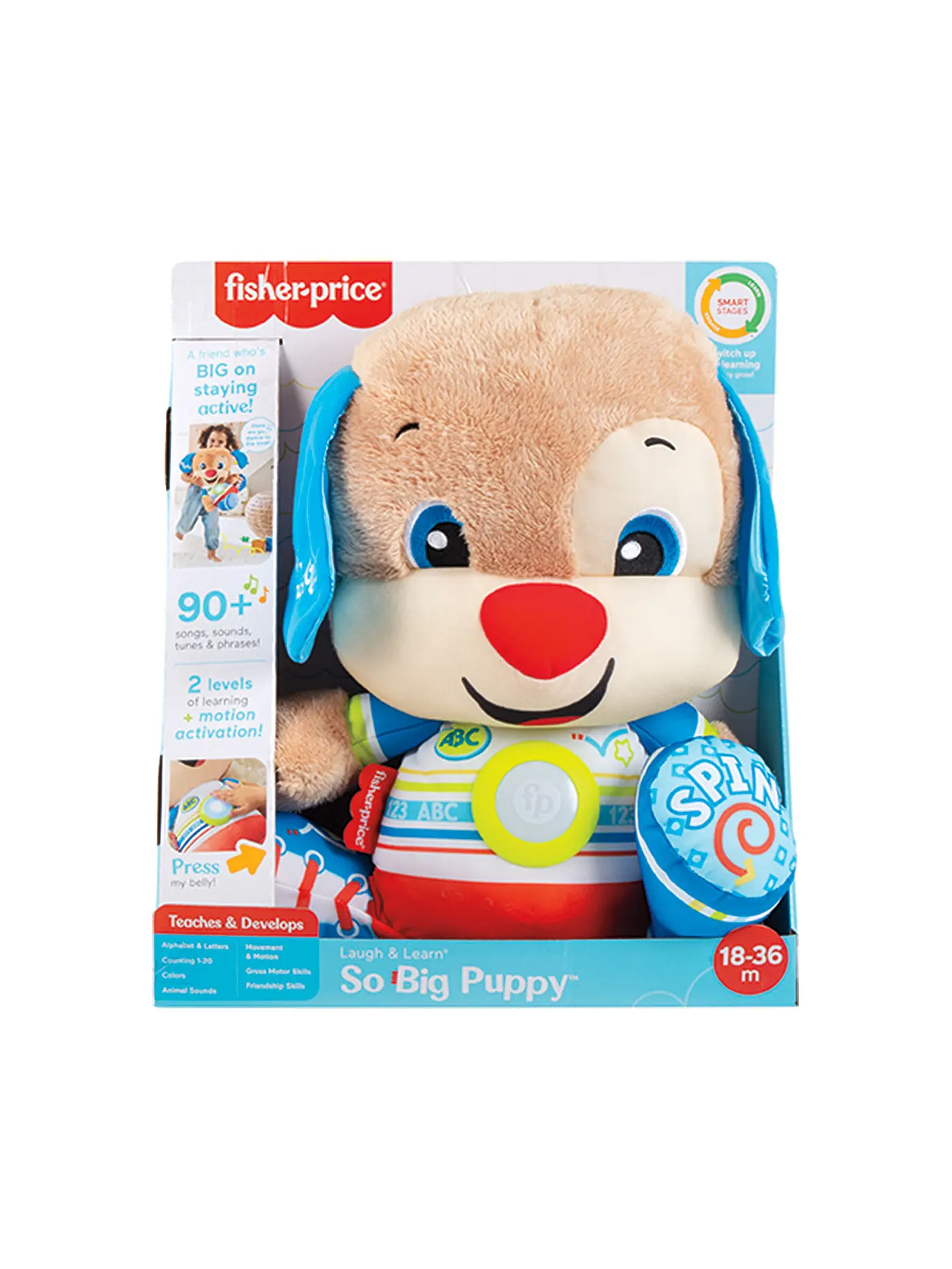 FISHER PRICE | Lernspaß Riesen Hündchen (D) HCJ15 | 